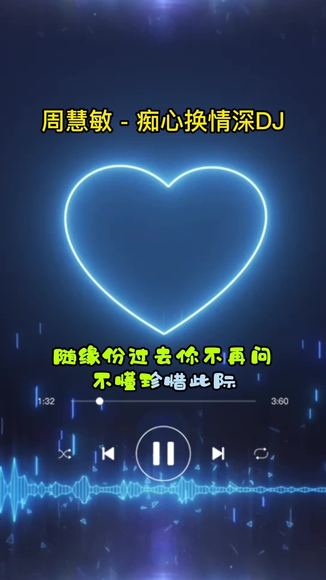 周慧敏痴心换情深DJmp3下载，经典旋律与深情回忆